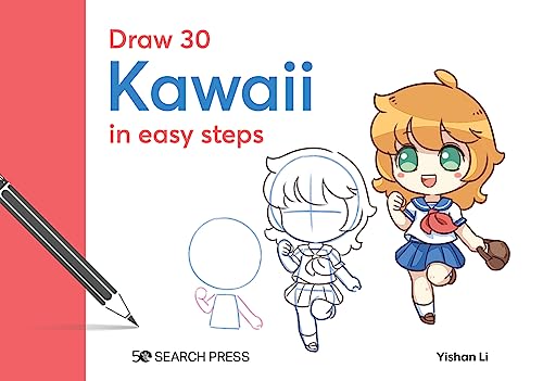 Draw 30 Kawaii In Easy Steps von Search Press Ltd